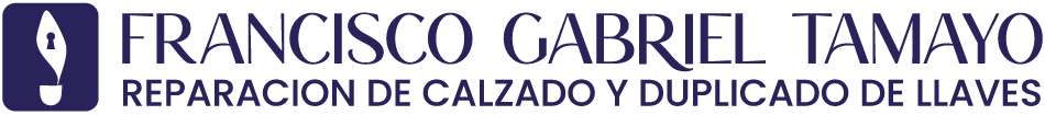 Logo primario Reparacion De Calzado Y Duplicado De Llaves Francisco Gabriel Tamayo